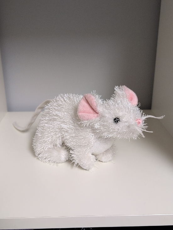 GANZ Other - 💜2/$20💜 Webkinz Lilkinz White Mouse No Code Y2K Collectible Plush GANZ Classic